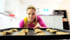 Sue bakes cookies